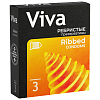 Купить Viva презервативы ребристые 3 шт.