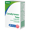 Купить Сальбутамол-Тева аэр д/инг дозир 100мкг/доза 200доз