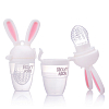 Купить Рокси Кидс ниблер д/прикорма bunny twist с силик сеточ (розовый)