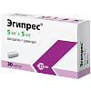 Купить Эгипрес капсулы 5мг+5мг №30