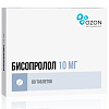 Купить Бисопролол таб ппо 10мг №60