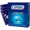Купить Contex Long Love презервативы продлевающие половой акт 3 шт.