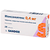 Купить Моксонитекс таблетки ппо 0,4мг №28