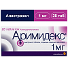 Купить Аримидекс таблетки ппо 1мг №28