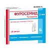 Купить Фуросемид р-р д/в/в и в/м введ 1% амп 2мл №10
