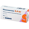 Купить Моксонитекс таблетки ппо 0,4мг №14