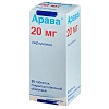 Купить Арава таб ппо 20мг №30