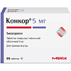 Купить Конкор таб ппо 5мг №90