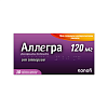 Купить Аллегра 120 мг 10 шт таблетки покрытые пленочной оболочкой