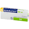 Купить Квамател таблетки ппо 20мг №28 (Гедеон Рихтер)