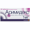 Купить Аримидекс таблетки ппо 1мг №28