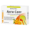 Купить Доктор Тайсс Анги Септ таблетки для рассасывания №24 лимон