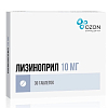 Купить Лизиноприл таблетки 10мг №30