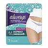 Купить Always Незаметная защита трусы однораз р.M №7 д/взрослых нормал