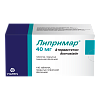 Купить Липримар 40 мг 100 шт таблетки покрытые пленочной оболочкой 