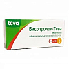 Купить Бисопролол таблетки ппо 5мг №50 (Тева)