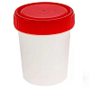 Купить Контейнер  125мл одноразовый полимер с крышкой инд пакет
