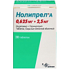 Купить Нолипрел А таб ппо 0,625мг+2,5мг №30