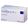 Купить Амарил таблетки 4мг №90