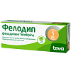 Купить Фелодип таб ппо пролонг высвоб 5мг №30