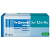 Купить Ко-Дальнева таблетки 5мг/2,5мг +8мг №90