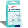 Купить Пластырь бактерицидный ДокаПласт 1,9смX7,2см №10 с бриллиантовым зеленым