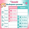 Купить Подгузники Tanoshi Baby Diapers для детей р S 3-6 кг, 72 шт