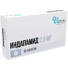 Купить Индапамид таб ппо 2,5мг №30