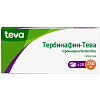 Купить Тербинафин-Тева таблетки 250мг №28