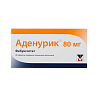 Купить Аденурик 80 мг 28 шт таблетки покрытые пленочной оболочкой