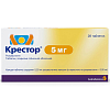 Купить Крестор таблетки ппо 5мг №28