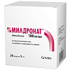 Купить Милдронат раствор д/в/в и парабул введ 100мг/мл ампула 5мл №20