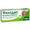 Купить Фелодип таб ппо пролонг высвоб 10мг №30
