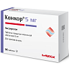 Купить Конкор таб ппо 5мг №90