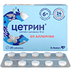 Купить Цетрин таблетки ппо 10мг №20