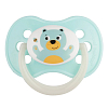 Купить Canpol Babies соска-пустышка латексная animals круглая 6-18 месяцев бирюзовый 