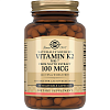 Купить Solgar капсулы 100 мкг №50 К2 менахинон-7