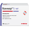 Купить Конкор таб ппо 5мг №30