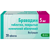 Купить Бравадин таблетки ппо 5мг №28